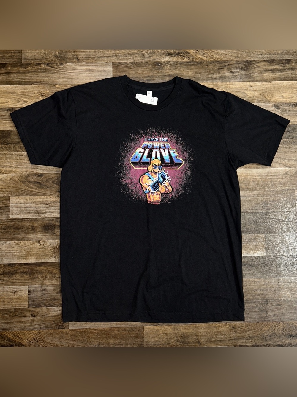 Shirt.Woot He-Man Power Glove Graphic T-Shirt Men’s 2XL Black NWT 2016